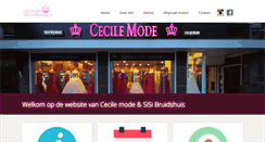 Desktop Screenshot of cecilemode.nl